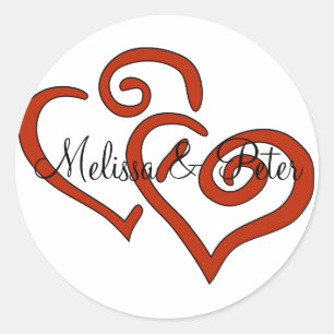 Siegel-Aufkleber für Doppelhörer Runder Aufkleber