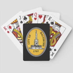 Siegel Baltimore, Maryland Spielkarten