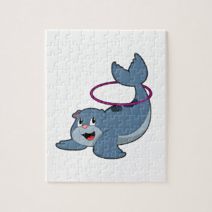 Siegel bei Fitness mit Reifen der Fitness.PNG Puzzle