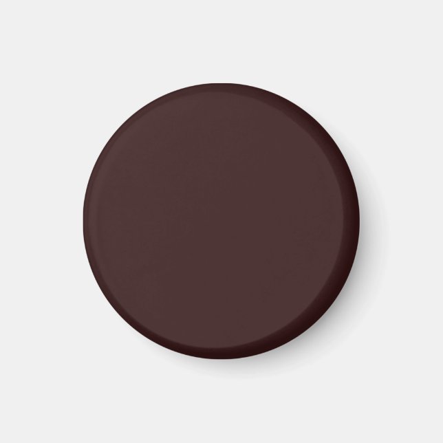 Siegel Brown exklusive Farbe koordiniert Magnet (Vorne)