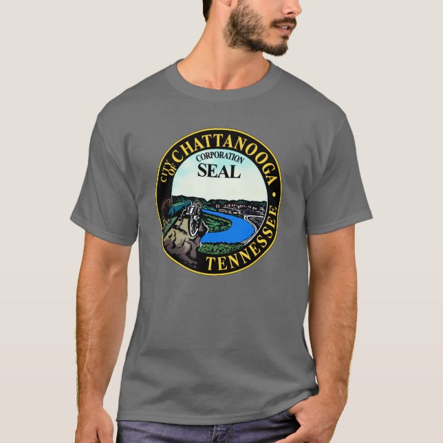 Siegel Chattanooga, Tennessee T-Shirt (Vorderseite)