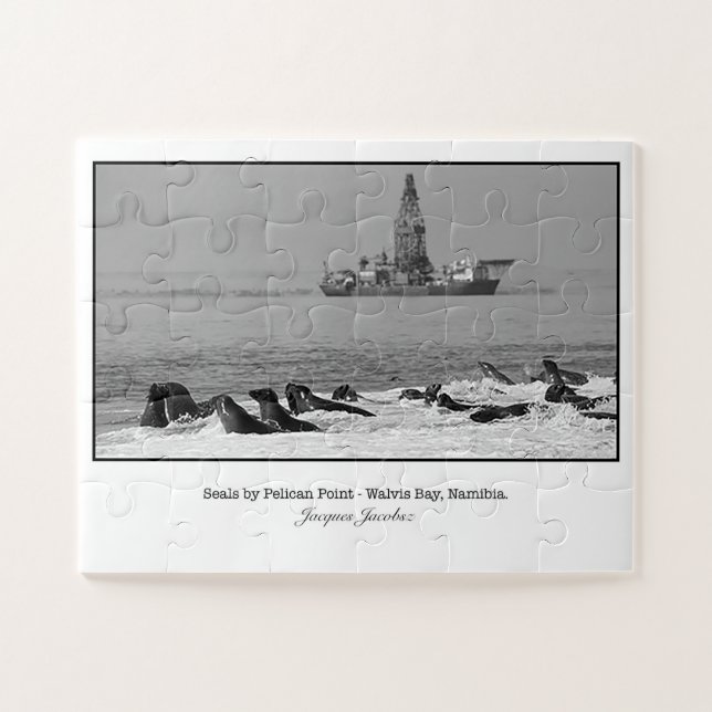 Siegel Colony bei Pelican Point Puzzle (Horizontal)