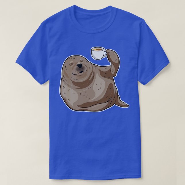 Siegel-Cup-Kaffee T-Shirt (Design vorne)