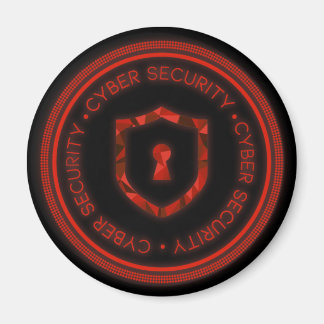 SIEGEL "CYBER SECURITY ABZEICHEN" MAGNET