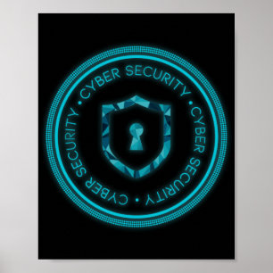 SIEGEL "CYBER SECURITY ABZEICHEN" POSTER