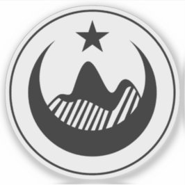 Siegel der Algerischen Republik (1958-1962), Alger Aufkleber