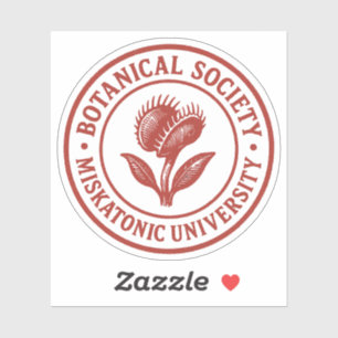 Siegel der Botanischen Gesellschaft - Miskatonic U Aufkleber