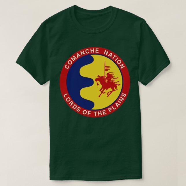 Siegel der Comanche T-Shirt (Design vorne)
