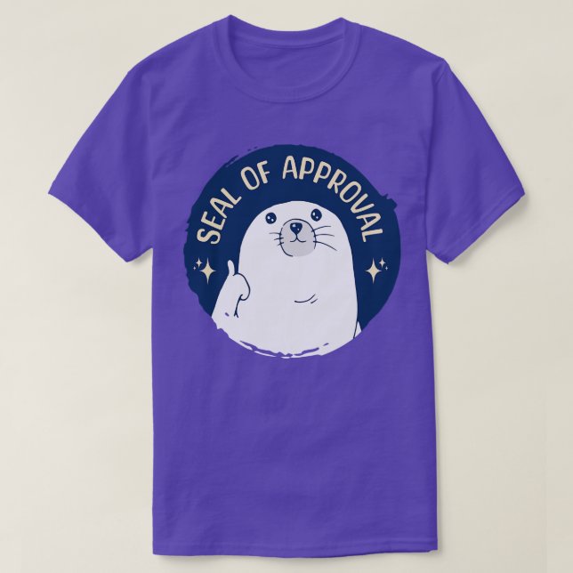 Siegel der Genehmigung 1 T-Shirt (Design vorne)