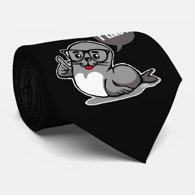 Siegel der Genehmigung Krawatte (Gerollt)