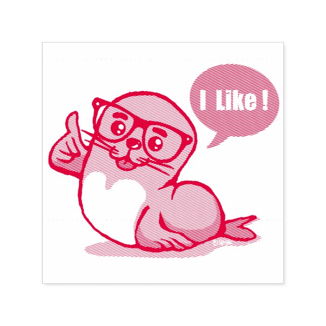 Siegel der Genehmigung Permastempel (Design)