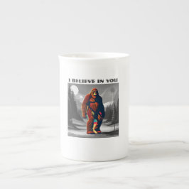 Siegel der Genehmigung von Bigfoot Prozellantasse