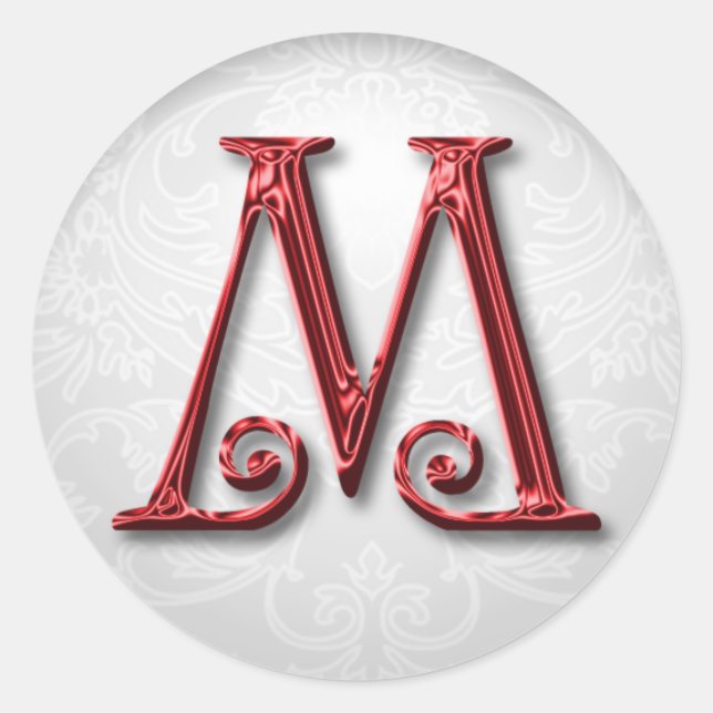 Siegel der Holiday Gruß Card Runder Aufkleber (Vorderseite)