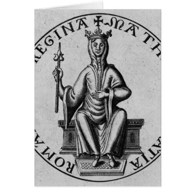 Siegel der Kaiserin Matilda (Vorne)