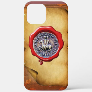 SIEGEL DER KNIGHTS TEMPARwachs Pergament Case-Mate iPhone Hülle