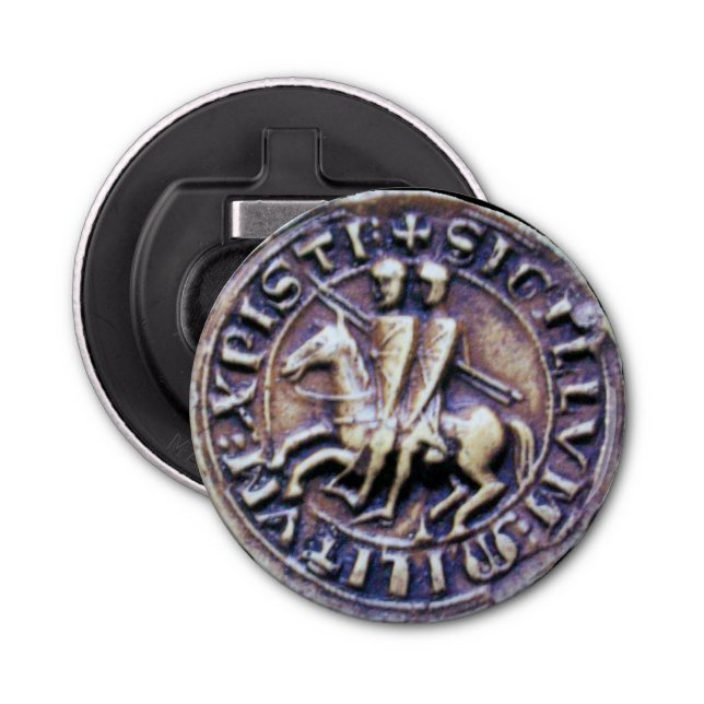 SIEGEL DER KNIGHTS TEMPLAR FLASCHENÖFFNER (Vorderseite)