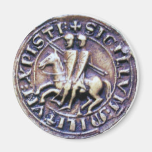 SIEGEL DER KNIGHTS TEMPLAR MAGNET