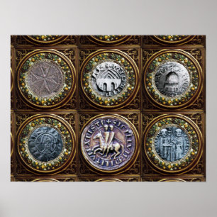 SIEGEL DER KNIGHTS TEMPLAR POSTER