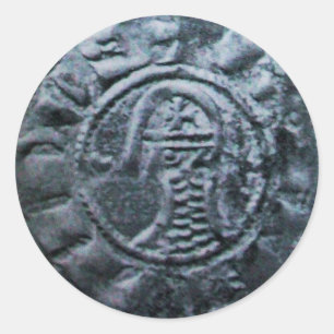 SIEGEL DER KNIGHTS TEMPLAR RUNDER AUFKLEBER
