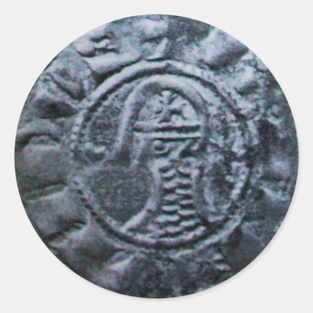 SIEGEL DER KNIGHTS TEMPLAR RUNDER AUFKLEBER (Vorderseite)