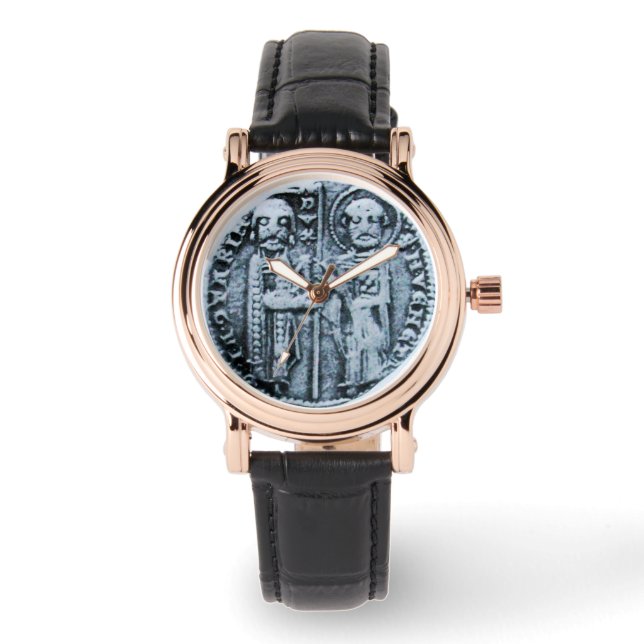 SIEGEL DER KNIGHTS TEMPLAR St. Peter und St. Paul Armbanduhr (Vorderseite)