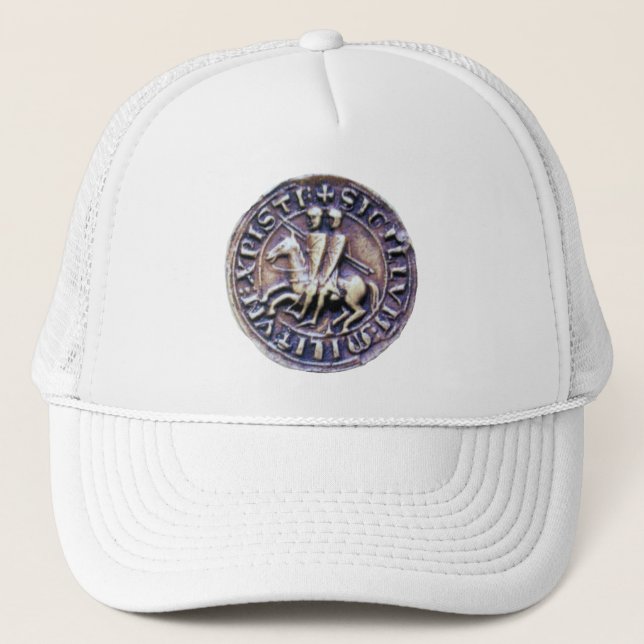 SIEGEL DER KNIGHTS TEMPLAR TRUCKERKAPPE (Vorderseite)