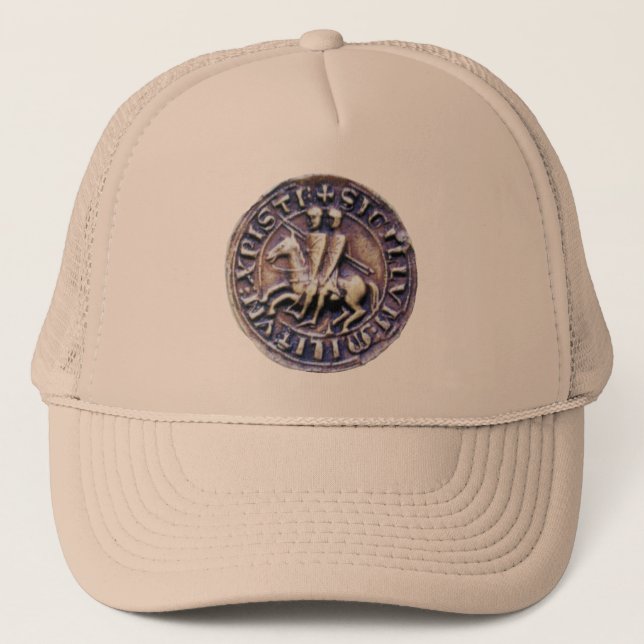 SIEGEL DER KNIGHTS TEMPLAR TRUCKERKAPPE (Vorderseite)