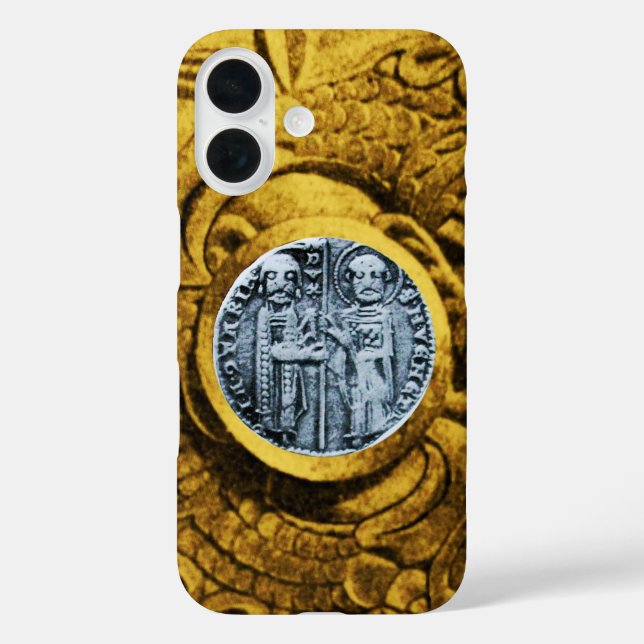 SIEGEL DER KNIGHTS TEMPLORgoldgelb Case-Mate iPhone Hülle (Rückseite)