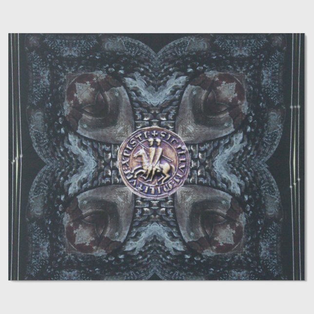 SIEGEL DER NACHTEMPULÄR AUF EISENKREUZ GESCHENKPAPIER (Flach)