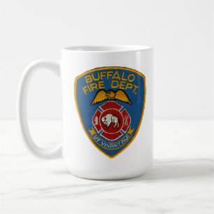 Siegel der Stadt Buffalo - Feuer von Buffalo Tasse