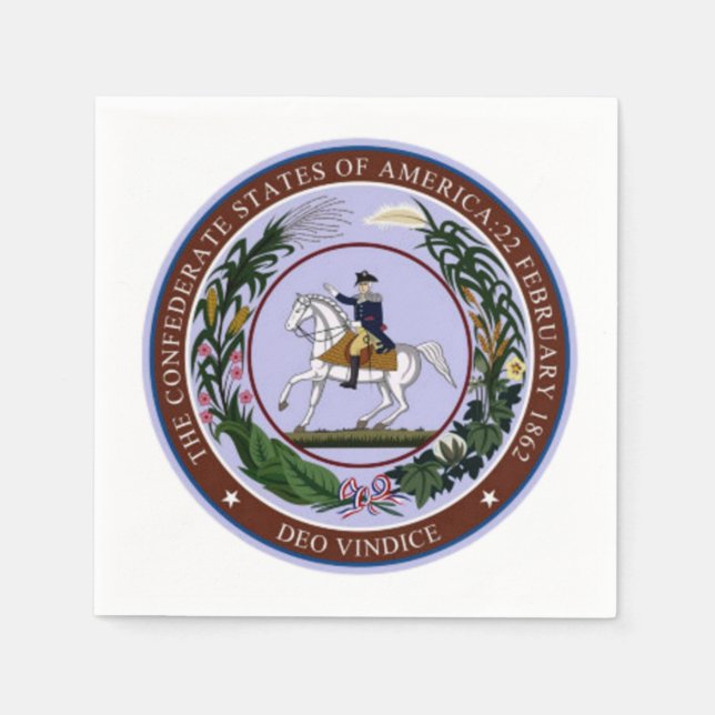 SIEGEL DER ÜBERLEGUNG SERVIETTE (Vorderseite)