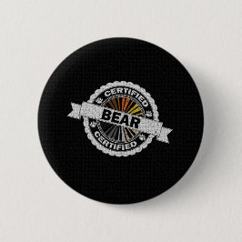 Siegel der Zulassung für Gay Bear Button