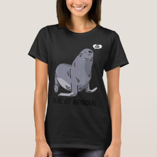 Siegel der Zulassung für Siegel von Meerestieren T-Shirt