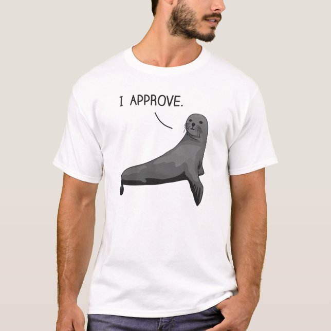 Siegel der Zustimmung T-Shirt (Vorderseite)