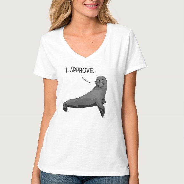 Siegel der Zustimmung T-Shirt (Vorderseite)