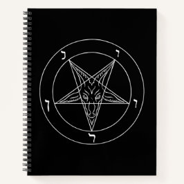 Siegel des Baphomet Notizbuch