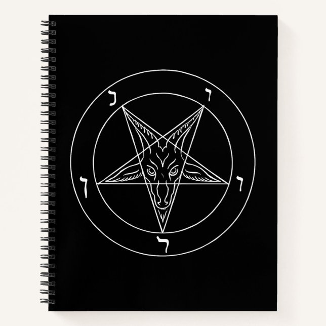 Siegel des Baphomet Notizbuch (Vorderseite)
