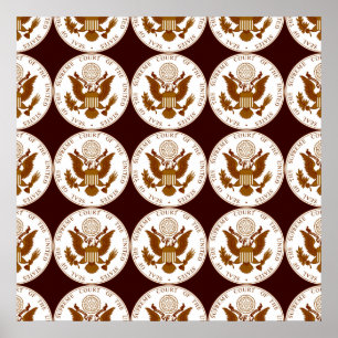 Siegel des Höchsten Gerichts Vereinigter Staaten Poster