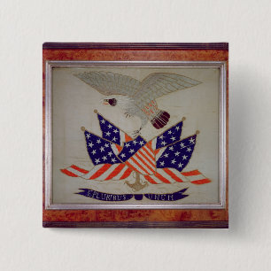 Siegel des USA, c.1840 Button