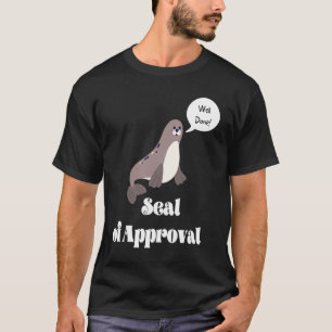 Siegel des zugelassenen Tieres T-Shirt
