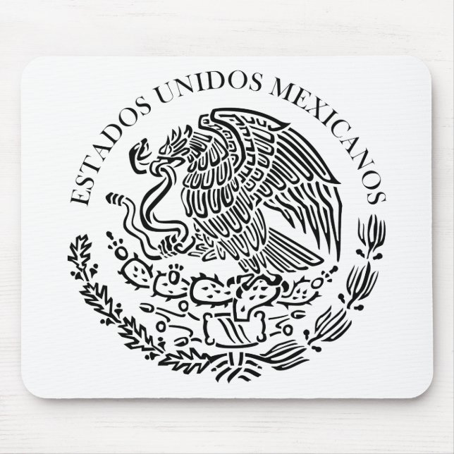 Siegel die Regierung Mexiko, Mexiko Mousepad (Vorne)