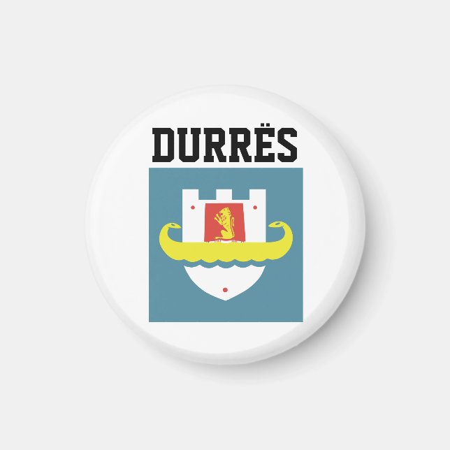 Siegel Durrës, Albanien Magnet (Vorne)