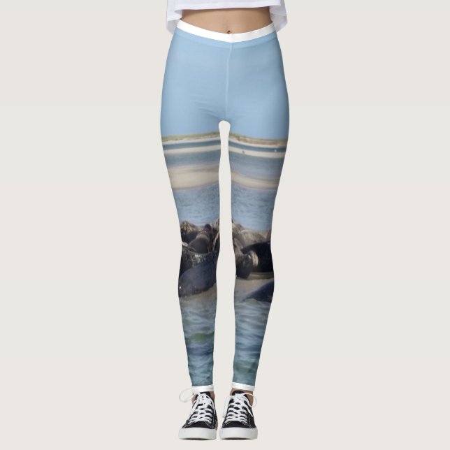 Siegel ein viel-Leggings Leggings (Vorderseite)
