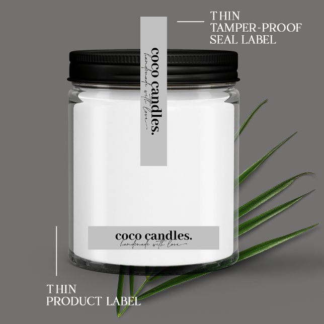 Siegel-Etikett mit dünner Kerze Etiketten (Von Creator hochgeladen)