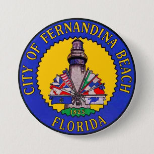 Siegel Fernandina Beach, Florida Button