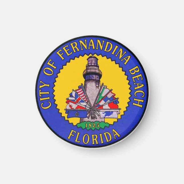 Siegel Fernandina Beach, Florida Magnet (Vorne)