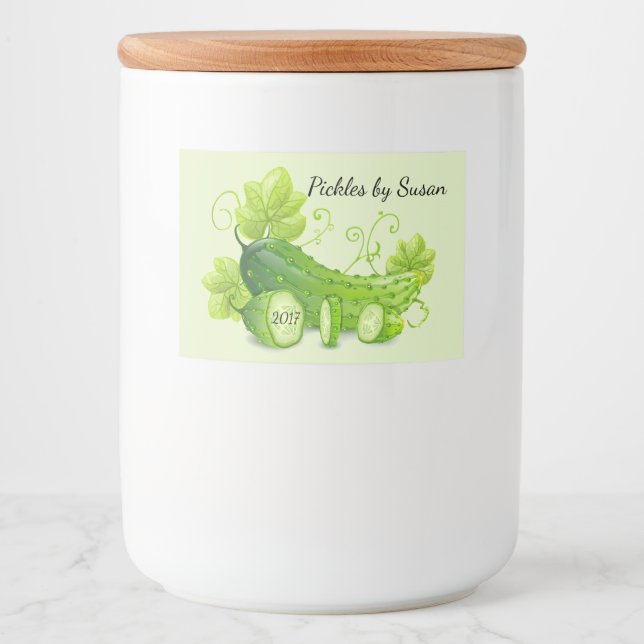 Siegel für das Canning Lebensmitteletikett (Vorderseite)