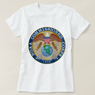SIEGEL für das von der NOAA beauftragte Korps T-Shirt