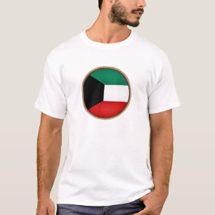 Siegel für die coole Kuwait-Flagge T-Shirt