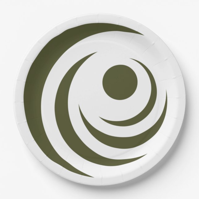 Siegel Gilbert (Arizona) Pappteller (Vorderseite)